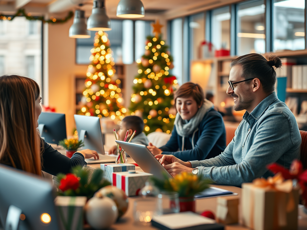 Cómo las Empresas Fomentan el Bienestar en&nbsp;Navidad