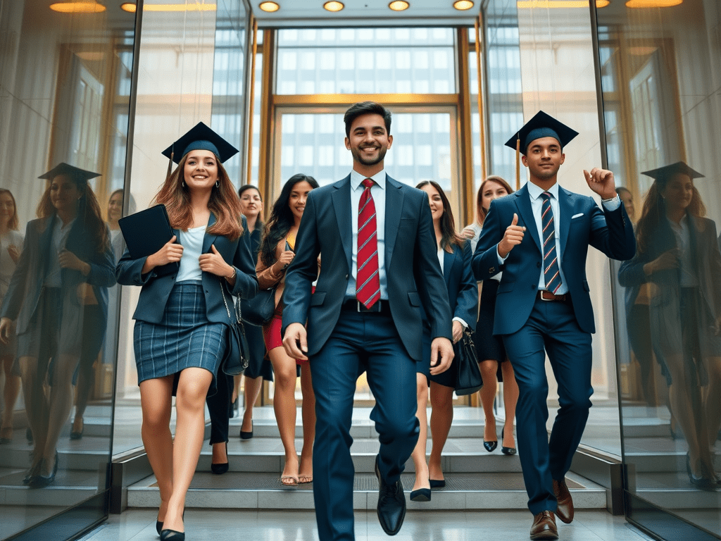 El impacto del primer empleo en grandes&nbsp;empresas