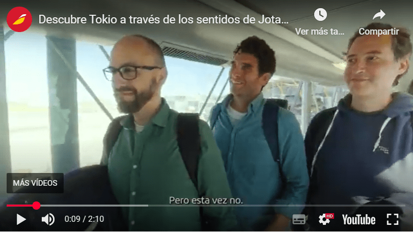 Tokio a través de los sentidos: el viaje de Jota y el compromiso de Iberia con la&nbsp;accesibilidad
